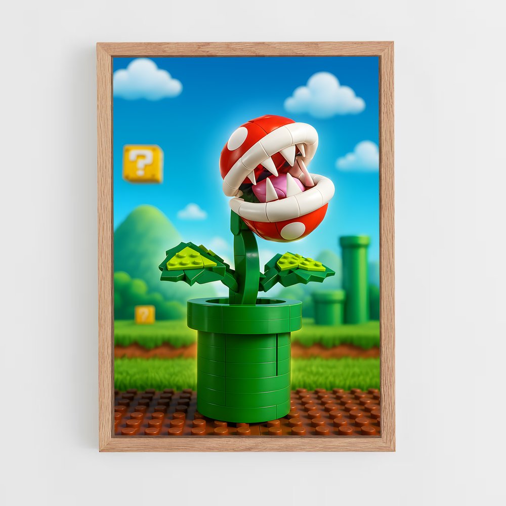 Poster Champignon Magique – affiche Mario (vue 4)